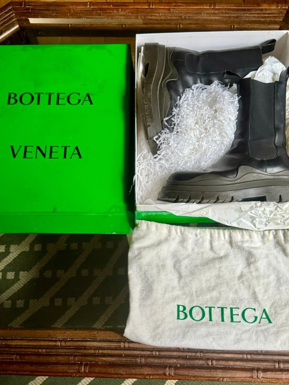 Bottega Veneta bottega Veneta Tire Boots (Size 11/44)